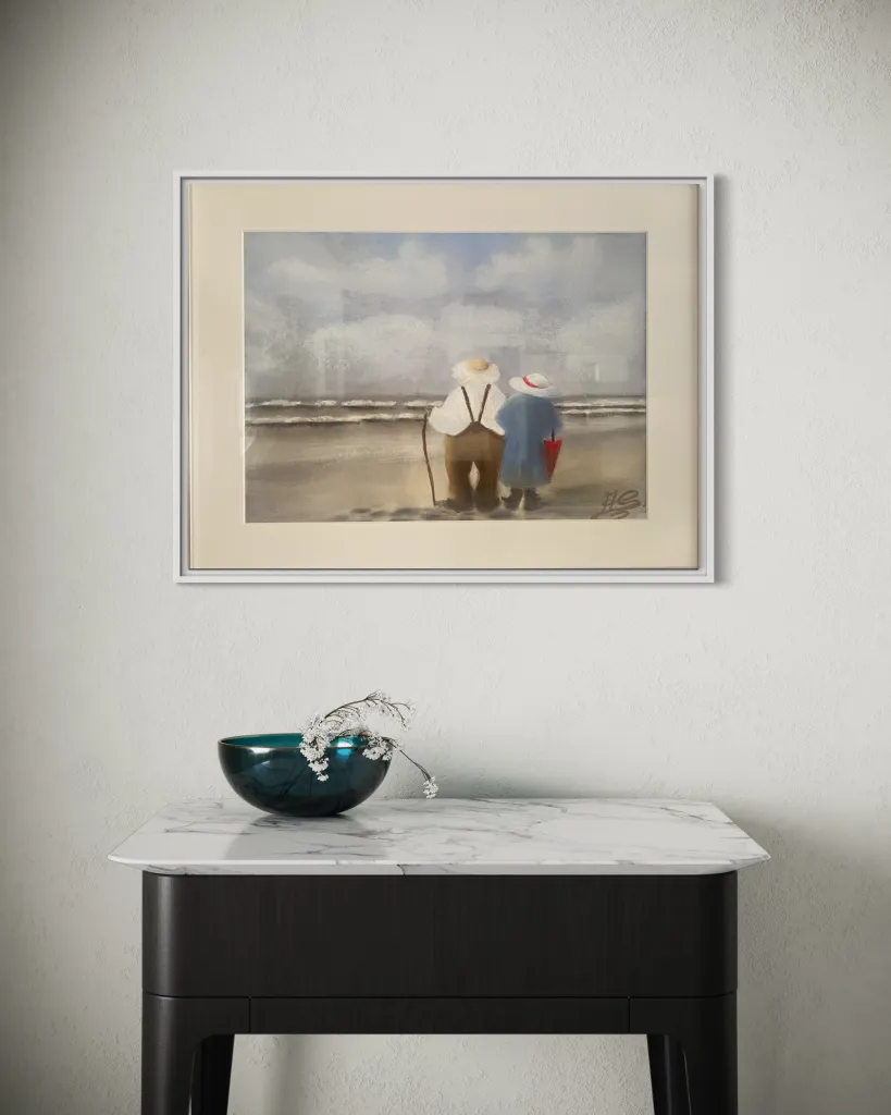 Atelier Angelika Schmidt - Rentnerleben am Meer
